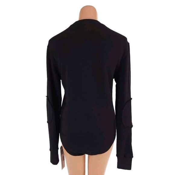 Rick Owens x Champion LS Body Chest Pentagram Sweater XS Black Defect New - Picture 7 of 16